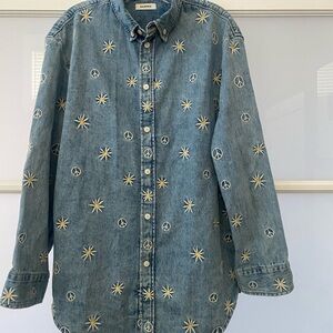 Sandro Paris Denim Shirt